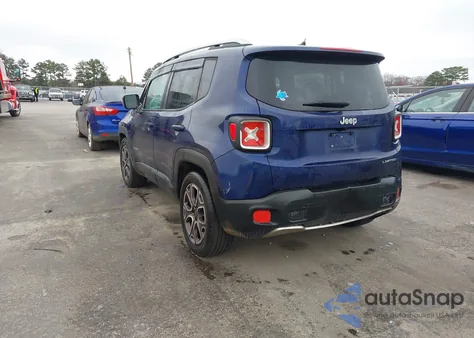 2016 Jeep Renegade Limited from USA, damaged, VIN ZACCJADT4GPC54951